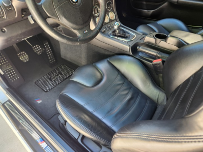 2002 BMW M Coupe in Titanium Silver Metallic over Black Nappa