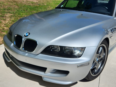 2002 BMW M Coupe in Titanium Silver Metallic over Black Nappa