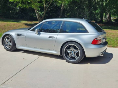 2002 BMW M Coupe in Titanium Silver Metallic over Black Nappa