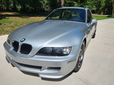 2002 BMW M Coupe in Titanium Silver Metallic over Black Nappa