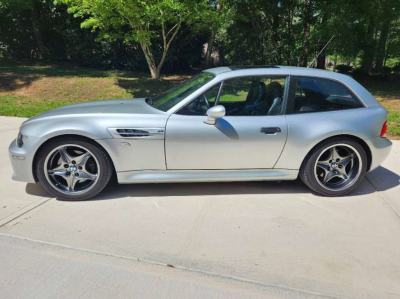 2002 BMW M Coupe in Titanium Silver Metallic over Black Nappa