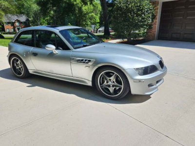 2002 BMW M Coupe in Titanium Silver Metallic over Black Nappa