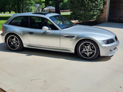 2002 BMW M Coupe in Titanium Silver Metallic over Black Nappa