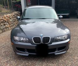 2002 BMW M Coupe in Steel Gray Metallic over Dark Gray & Black Nappa