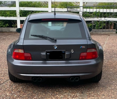 2002 BMW M Coupe in Steel Gray Metallic over Dark Gray & Black Nappa