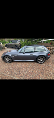 2002 BMW M Coupe in Steel Gray Metallic over Dark Gray & Black Nappa