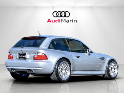 2002 BMW M Coupe in Titanium Silver Metallic over Dark Gray & Black Nappa