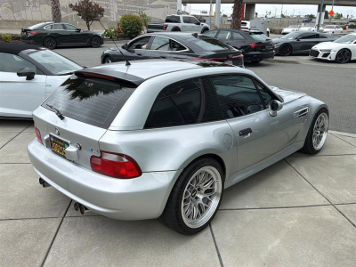2002 BMW M Coupe in Titanium Silver Metallic over Dark Gray & Black Nappa