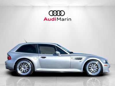 2002 BMW M Coupe in Titanium Silver Metallic over Dark Gray & Black Nappa