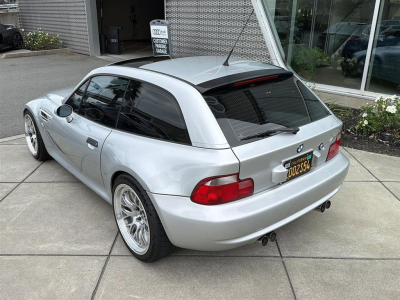 2002 BMW M Coupe in Titanium Silver Metallic over Dark Gray & Black Nappa