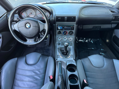 2002 BMW M Coupe in Titanium Silver Metallic over Dark Gray & Black Nappa