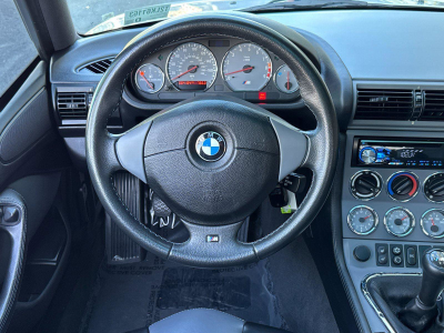2002 BMW M Coupe in Titanium Silver Metallic over Dark Gray & Black Nappa