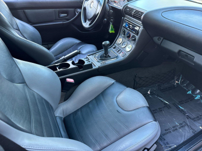 2002 BMW M Coupe in Titanium Silver Metallic over Dark Gray & Black Nappa