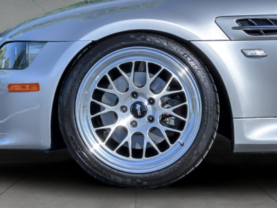 2002 BMW M Coupe in Titanium Silver Metallic over Dark Gray & Black Nappa