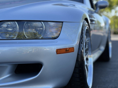 2002 BMW M Coupe in Titanium Silver Metallic over Dark Gray & Black Nappa
