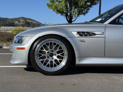 2002 BMW M Coupe in Titanium Silver Metallic over Dark Gray & Black Nappa