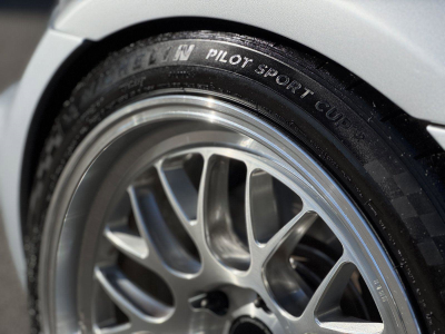 2002 BMW M Coupe in Titanium Silver Metallic over Dark Gray & Black Nappa