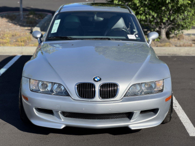 2002 BMW M Coupe in Titanium Silver Metallic over Dark Gray & Black Nappa