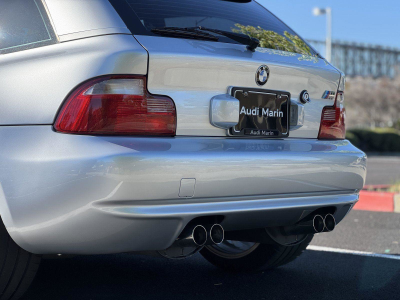 2002 BMW M Coupe in Titanium Silver Metallic over Dark Gray & Black Nappa