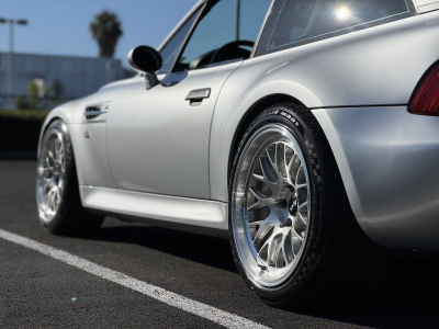 2002 BMW M Coupe in Titanium Silver Metallic over Dark Gray & Black Nappa