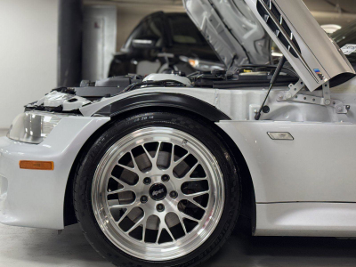 2002 BMW M Coupe in Titanium Silver Metallic over Dark Gray & Black Nappa