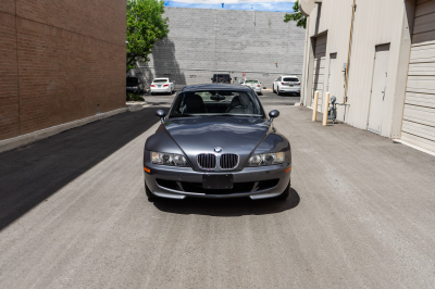 2002 BMW M Coupe in Steel Gray Metallic over Dark Gray & Black Nappa