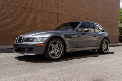 2002 BMW M Coupe in Steel Gray Metallic over Dark Gray & Black Nappa