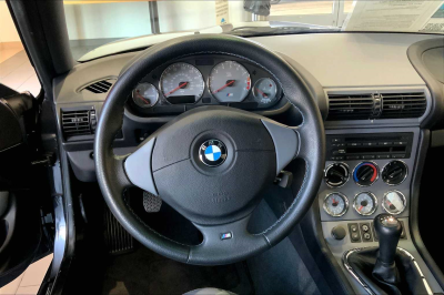 2002 BMW M Coupe in Steel Gray Metallic over Dark Gray & Black Nappa