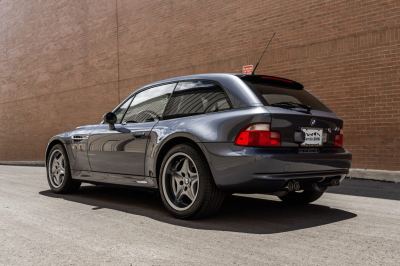 2002 BMW M Coupe in Steel Gray Metallic over Dark Gray & Black Nappa