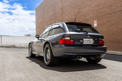 2002 BMW M Coupe in Steel Gray Metallic over Dark Gray & Black Nappa