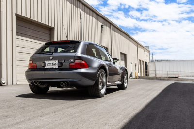 2002 BMW M Coupe in Steel Gray Metallic over Dark Gray & Black Nappa