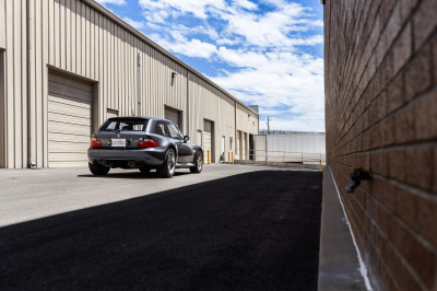 2002 BMW M Coupe in Steel Gray Metallic over Dark Gray & Black Nappa