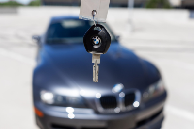 2002 BMW M Coupe in Steel Gray Metallic over Dark Gray & Black Nappa