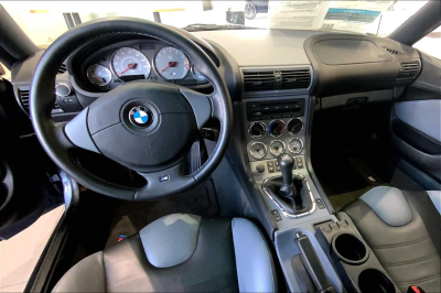 2002 BMW M Coupe in Steel Gray Metallic over Dark Gray & Black Nappa