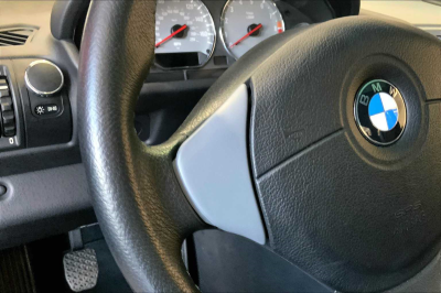 2002 BMW M Coupe in Steel Gray Metallic over Dark Gray & Black Nappa