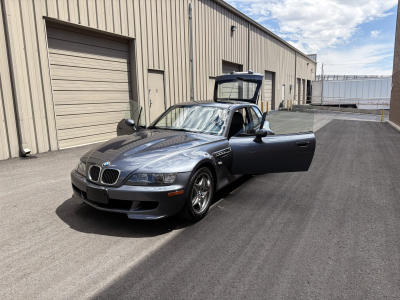 2002 BMW M Coupe in Steel Gray Metallic over Dark Gray & Black Nappa