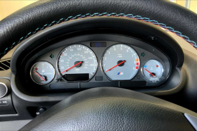 2002 BMW M Coupe in Steel Gray Metallic over Dark Gray & Black Nappa