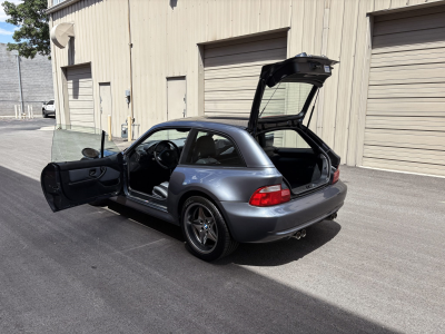 2002 BMW M Coupe in Steel Gray Metallic over Dark Gray & Black Nappa