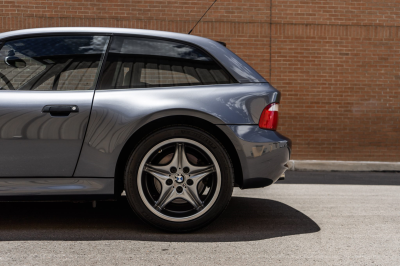 2002 BMW M Coupe in Steel Gray Metallic over Dark Gray & Black Nappa
