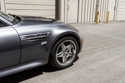 2002 BMW M Coupe in Steel Gray Metallic over Dark Gray & Black Nappa