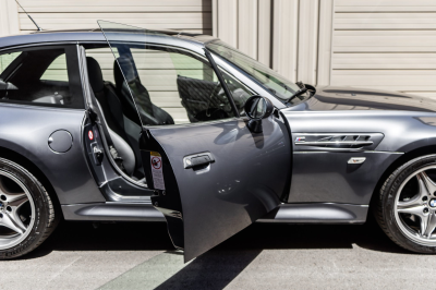 2002 BMW M Coupe in Steel Gray Metallic over Dark Gray & Black Nappa