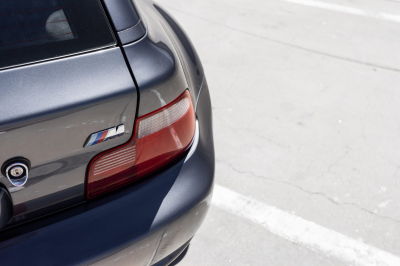 2002 BMW M Coupe in Steel Gray Metallic over Dark Gray & Black Nappa