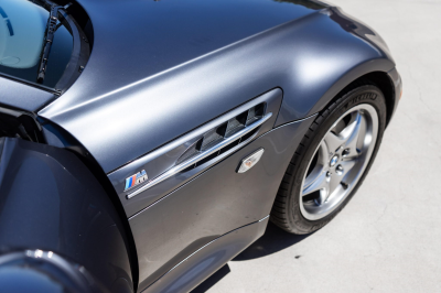 2002 BMW M Coupe in Steel Gray Metallic over Dark Gray & Black Nappa