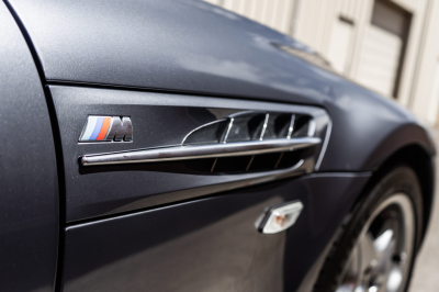 2002 BMW M Coupe in Steel Gray Metallic over Dark Gray & Black Nappa