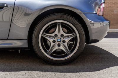 2002 BMW M Coupe in Steel Gray Metallic over Dark Gray & Black Nappa