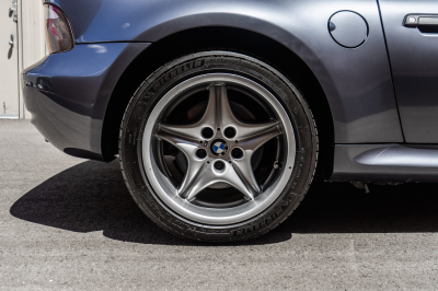 2002 BMW M Coupe in Steel Gray Metallic over Dark Gray & Black Nappa