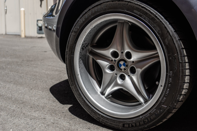 2002 BMW M Coupe in Steel Gray Metallic over Dark Gray & Black Nappa
