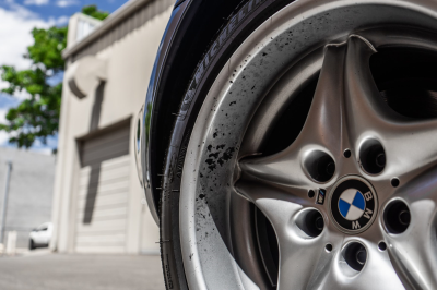 2002 BMW M Coupe in Steel Gray Metallic over Dark Gray & Black Nappa