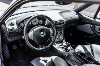 2002 BMW M Coupe in Steel Gray Metallic over Dark Gray & Black Nappa