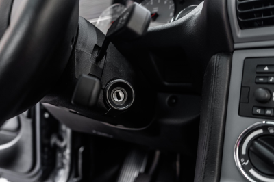 2002 BMW M Coupe in Steel Gray Metallic over Dark Gray & Black Nappa